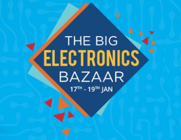 India Desire : Paytm The Big Electronics Bazaar Between 17th To 19th Jan 2017 [Huge Cashback On Electronics Products]